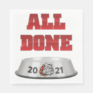 Mason Bulldogs #7 Napkin
