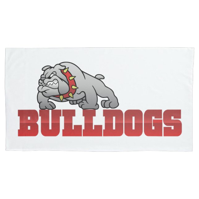 Mason Bulldogs #8 Pillowcase (Front)