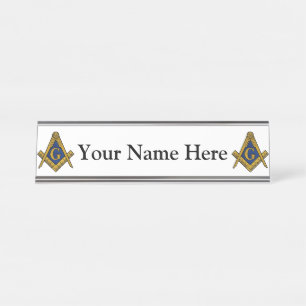 MASON DESK NAME PLATE