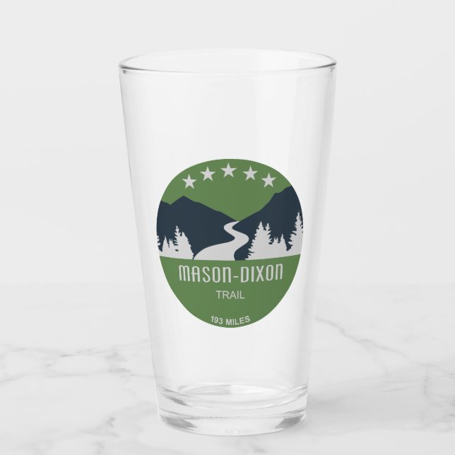 Mason-Dixon Trail Glass (Front)