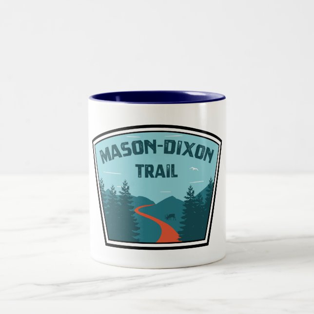 Mason-Dixon Trail Two-Tone Coffee Mug (Center)
