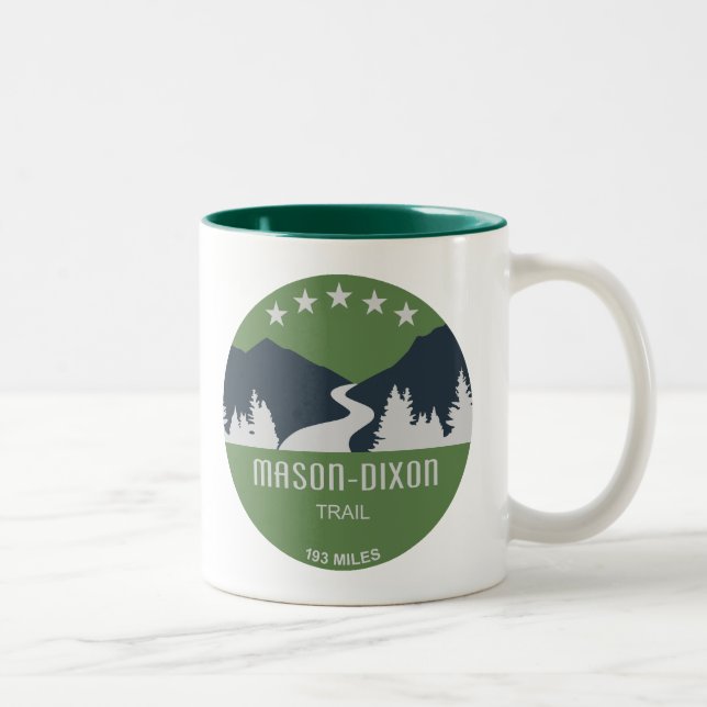 Mason-Dixon Trail Two-Tone Coffee Mug (Right)