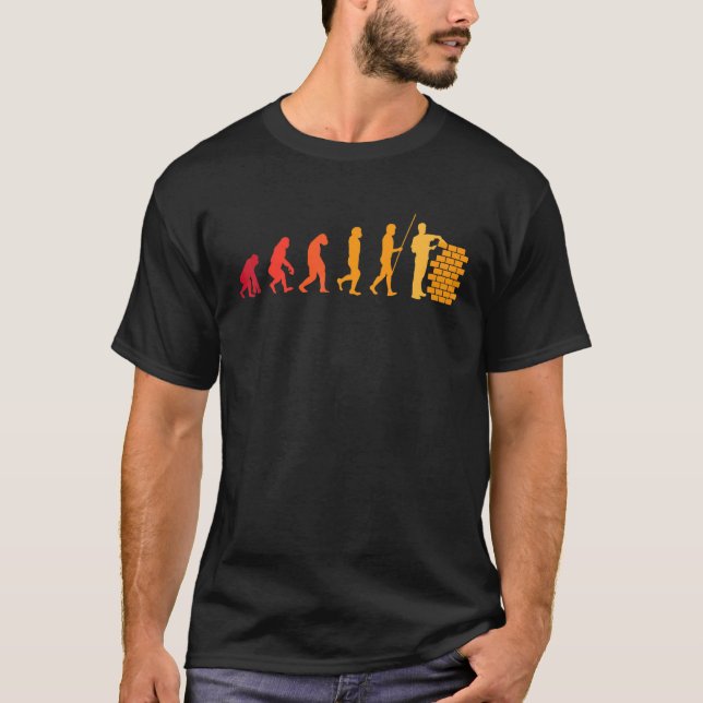 Mason Evolution  Wall Builder T-Shirt (Front)