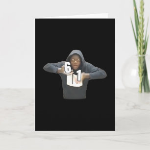 Mason Ice Cream Drip 61 Six Sixty One Meme Gen Alp Card