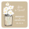 Mason Jar and White Daisies Wedding