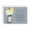 Mason Jar and Wildflowers Wedding Invitations