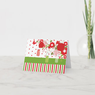 Mason Jar Christmas Thank You Card