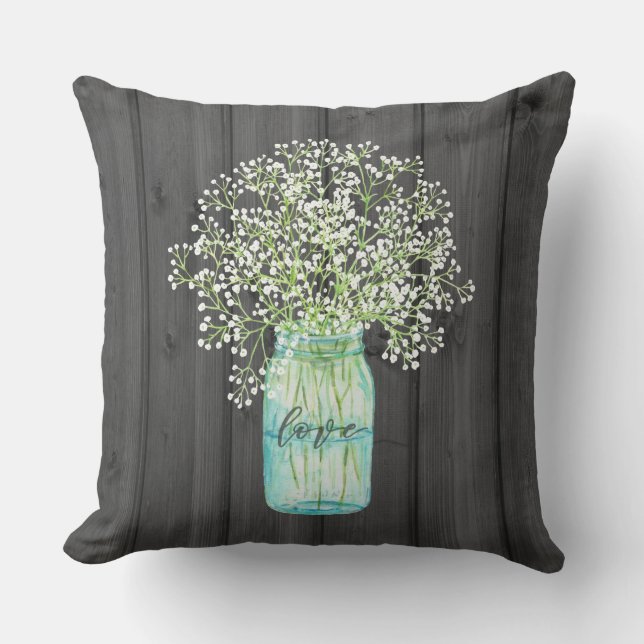 MASON JAR CUSHION (Front)