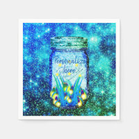 Mason jar lightning bug glowing firefly  magnet