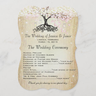Mason Jar Pink Rose Gold Heart Leaf Tree Program