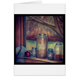 mason jar still life