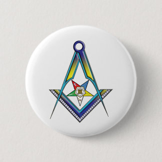 Mason OES 6 Cm Round Badge