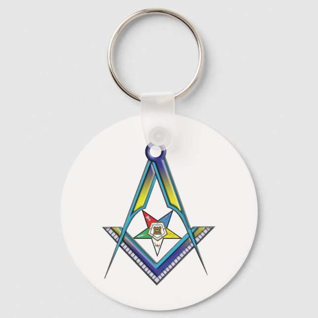Mason OES Key Ring (Front)