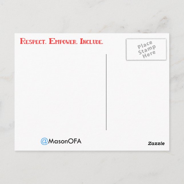 Mason OFA Postcard (Back)