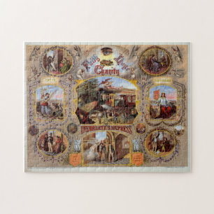 Masonic Anti Drinking Art Jigsaw Puzzle