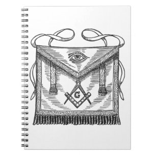Masonic Apron Notebook