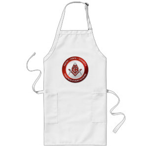 Masonic Apron - Red