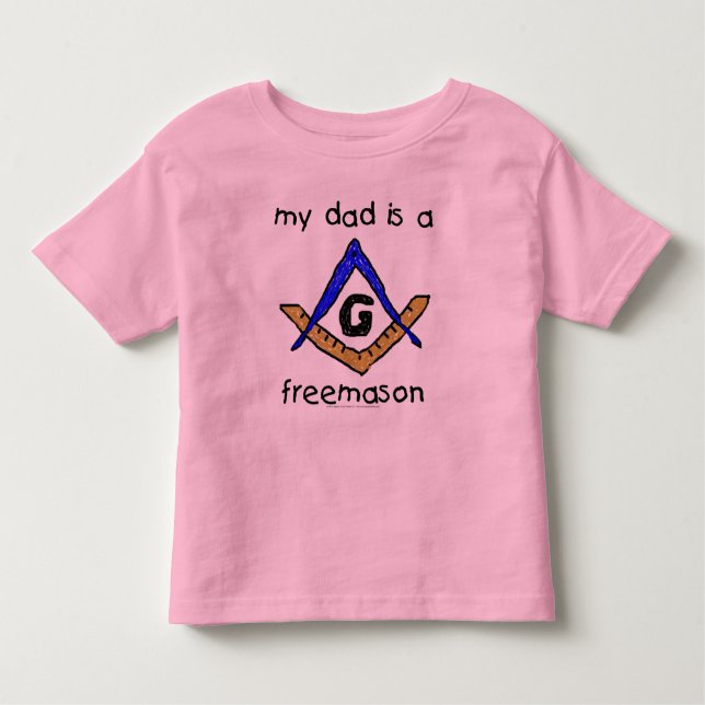 Masonic Baby - Toddler Ringer T-Shirt (Front)