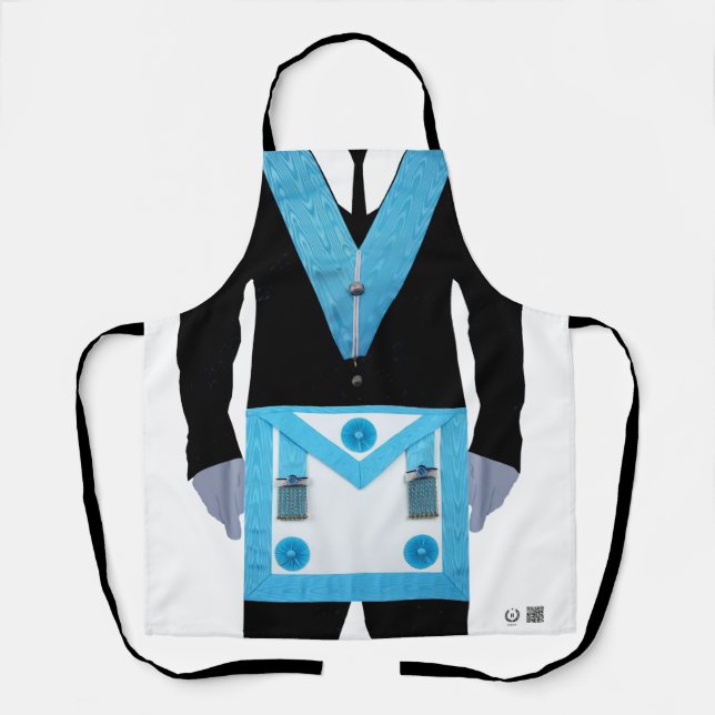 Masonic BBQ Kitchen Apron (Front)