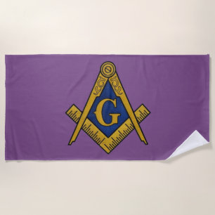MASONIC BEACH TOWEL