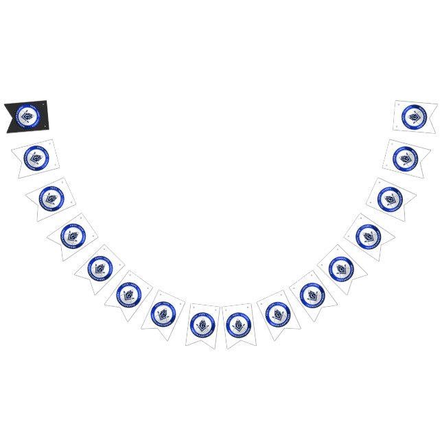 Masonic Bunting Banner Blue (All)