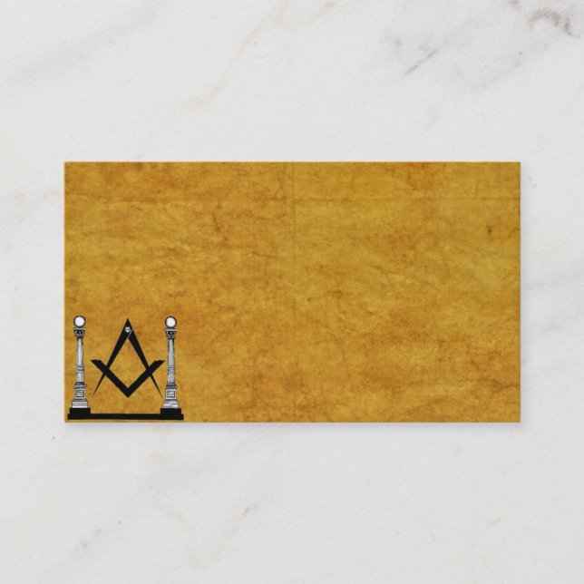 Masonic Business Cards (Front)