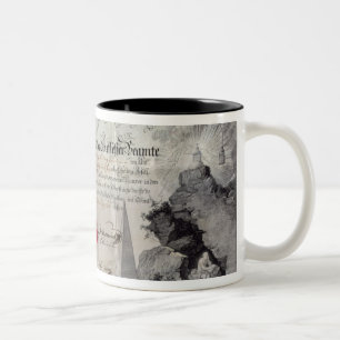 Masonic certificate, 1785 Two-Tone coffee mug