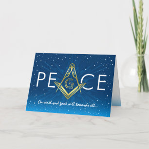Masonic Christmas Cards   Freemasonry Holiday