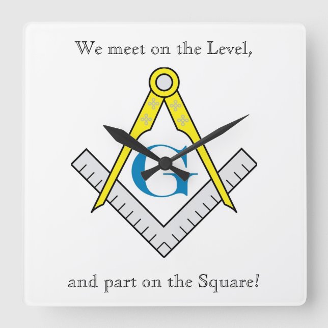 Masonic Clock (Front)