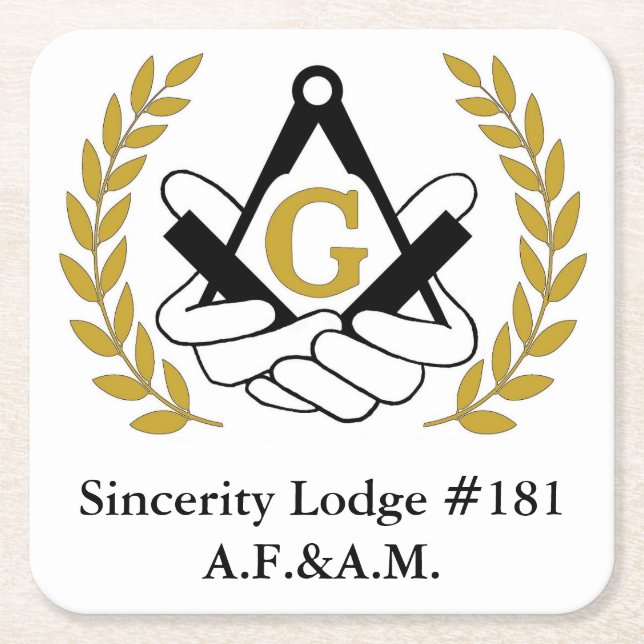 Masonic coasters (Front)
