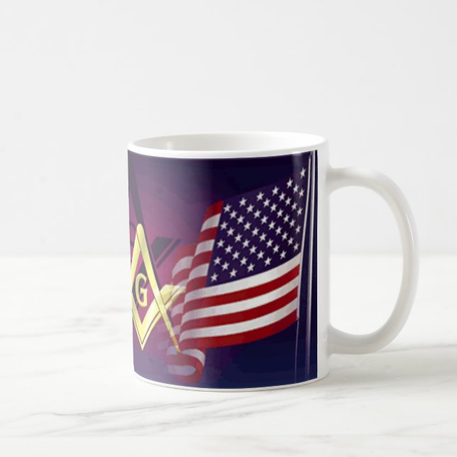 masonic coffee mug (Right)