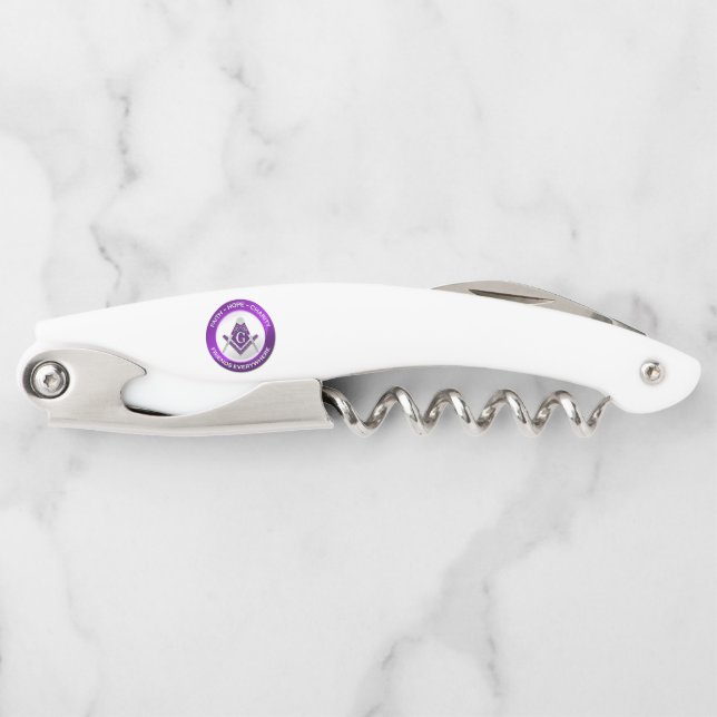 Masonic Corkscrew Purple (Front)