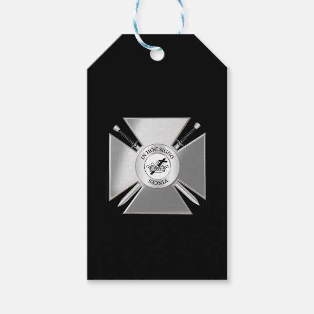 Masonic cross gift tags (Front)
