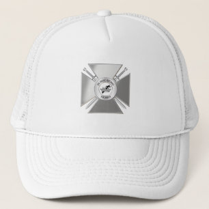Masonic cross trucker hat