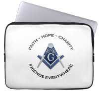 Masonic Electronics Bag Blue Clean
