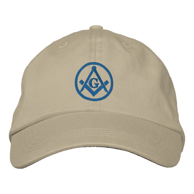 Masonic Embroidered Embroidered Hat (Front)