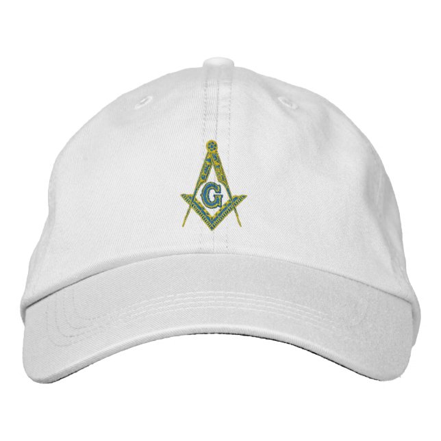 Masonic Embroidered Hat (Front)