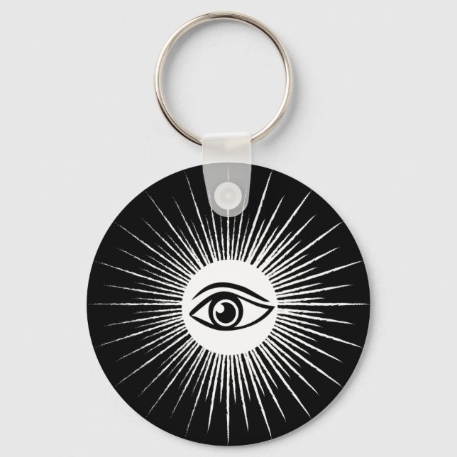 Masonic eye key ring (Front)