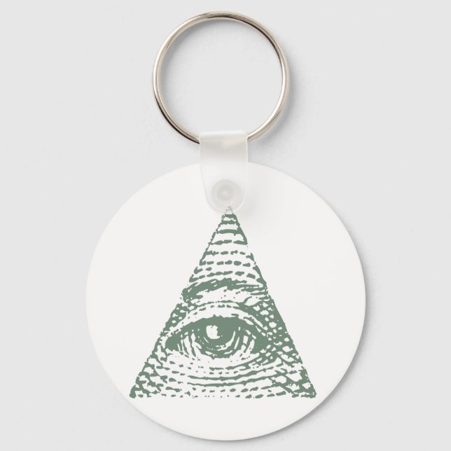 Masonic eye key ring (Front)
