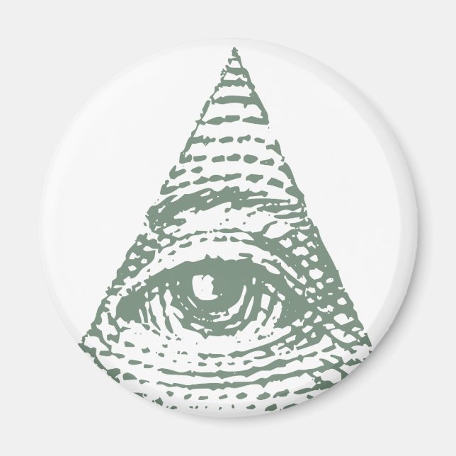 Masonic eye magnet (Front)