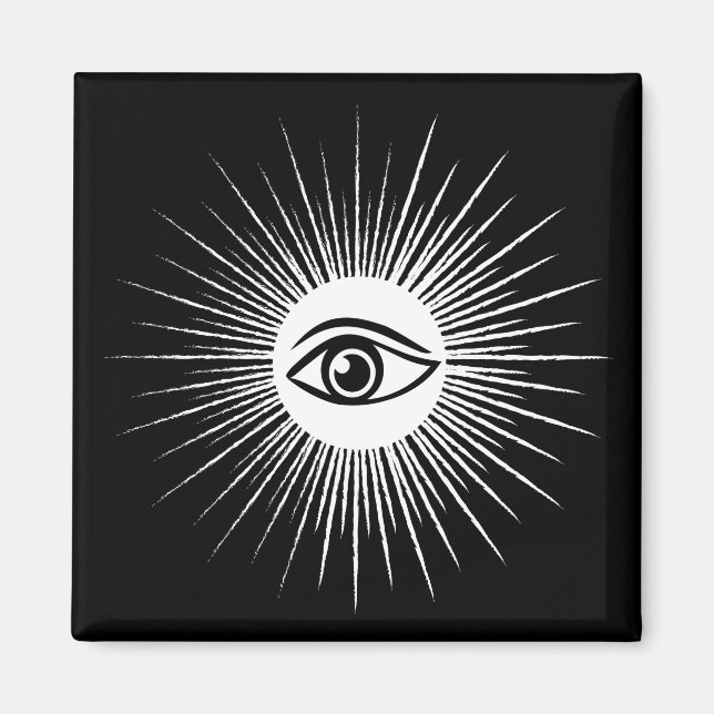 Masonic eye magnet (Front)