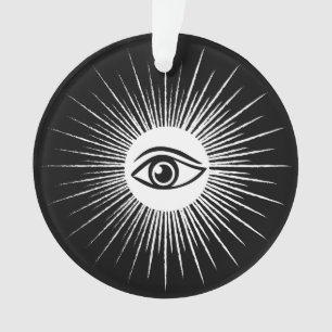 Masonic eye ornament