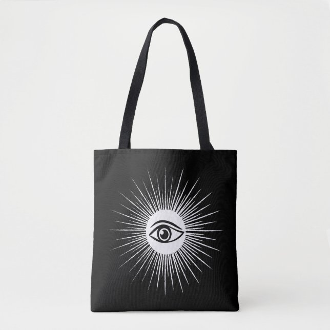 Masonic eye tote bag (Front)