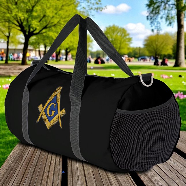 Masonic Freemasons Masonry Oes Square and Compass Duffle Bag (Creator Uploaded)