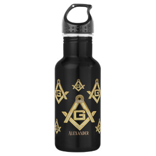 Masonic Golden Rush 532 Ml Water Bottle