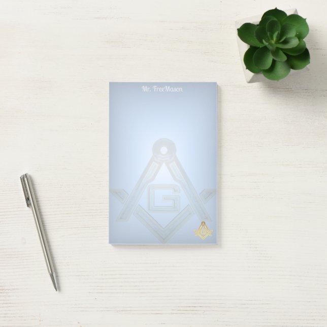 Masonic Golden Rush  Post-it Notes (Office)