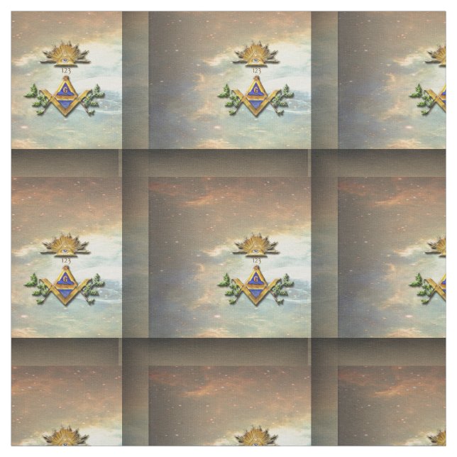 Masonic Life (Cosmos) Fabric (Swatch)