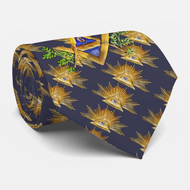 Masonic Life Tie (Rolled)