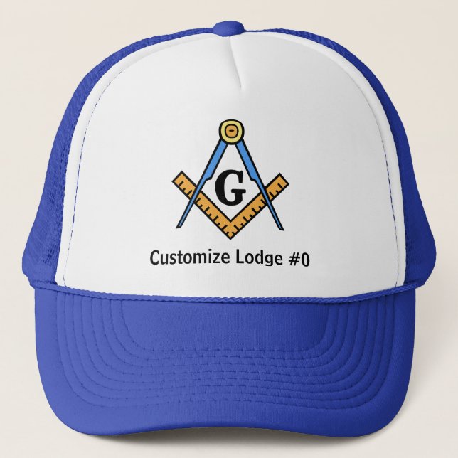 Masonic Lodge Trucker Hat (Front)