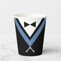 Masonic Masters Jewel Tux Template Freemason Party
